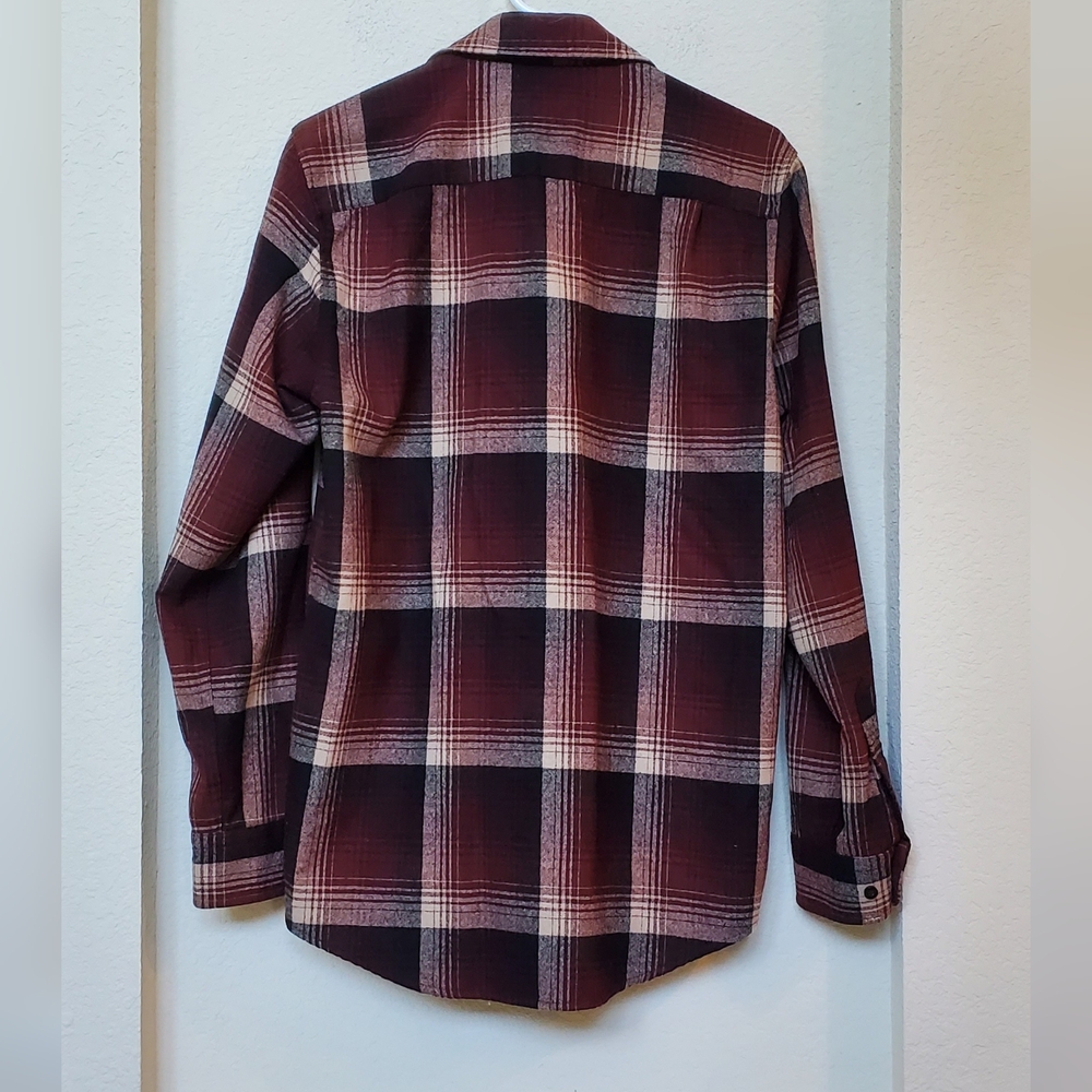 Pendleton Plaid 100% Virgin Wool Fitted Shirt. Si… - image 3